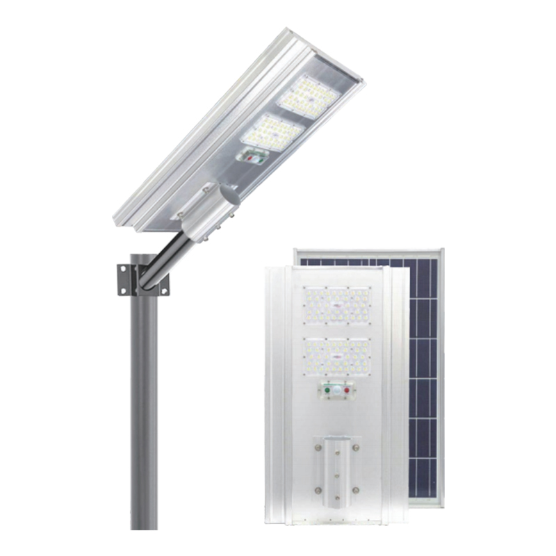 20w 30w 50w allt i ett Solar Street Light