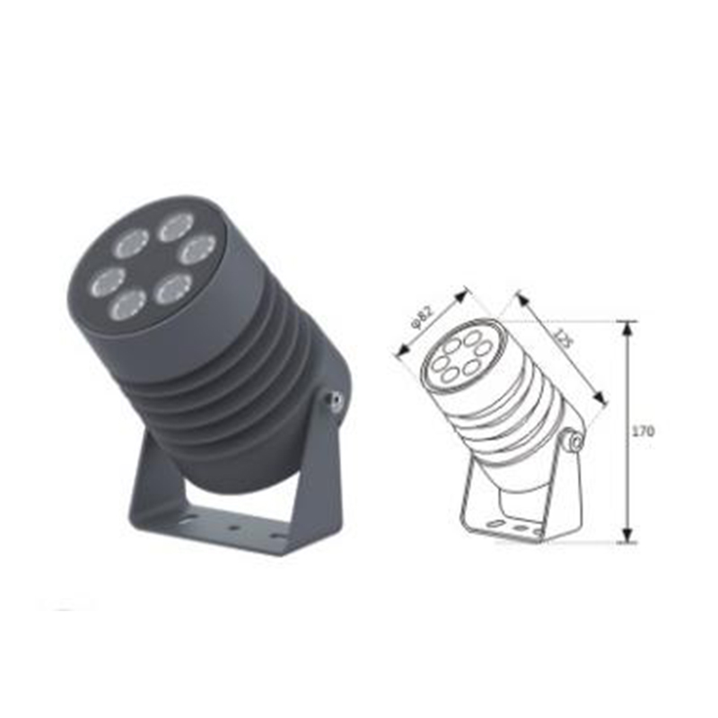 Hög Lumen LED -översvämningsljus