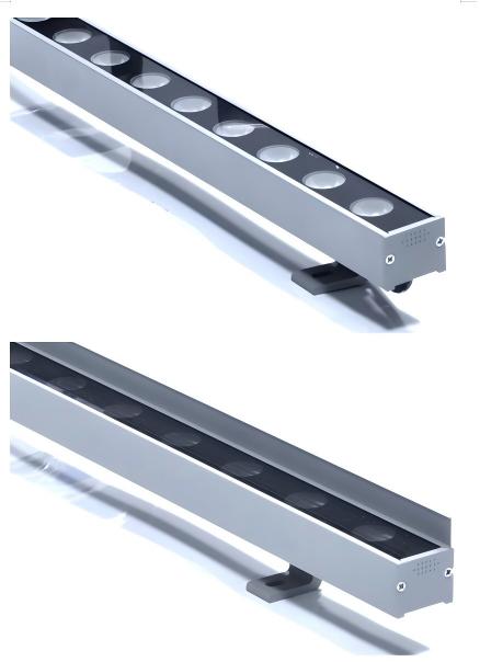 LED -väggbricka ljus